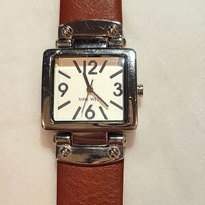 Nine West Leather Watch